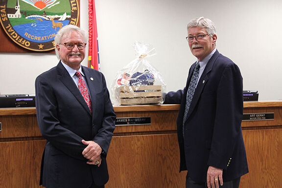 J.H. Graham honored for service